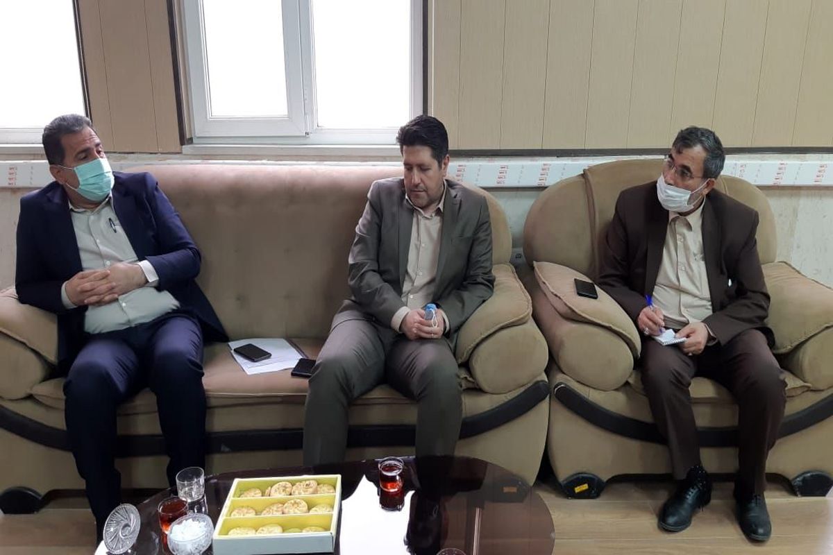 دیدار فرماندار سیروان با مدیرکل سازمان صمت