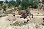 رفع مشکل ۱۵ ساله روستای آب‌لاران با احداث چهار پل لوله‌ای
