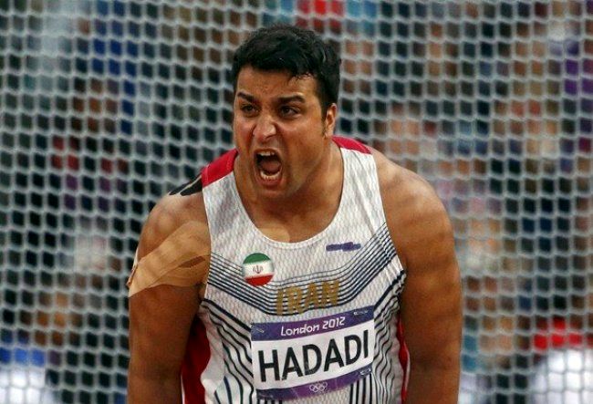 احسان حدادی در مسابقات دایموند لیگ استکهلم پنجم شد