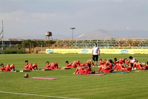 جان توشاک تمرین امروز را تعطیل کرد