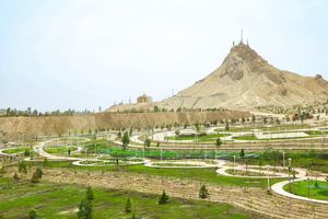 بهره برداری از بوستان ۴۲۰ هزار مترمربعی خضر نبی(ع)