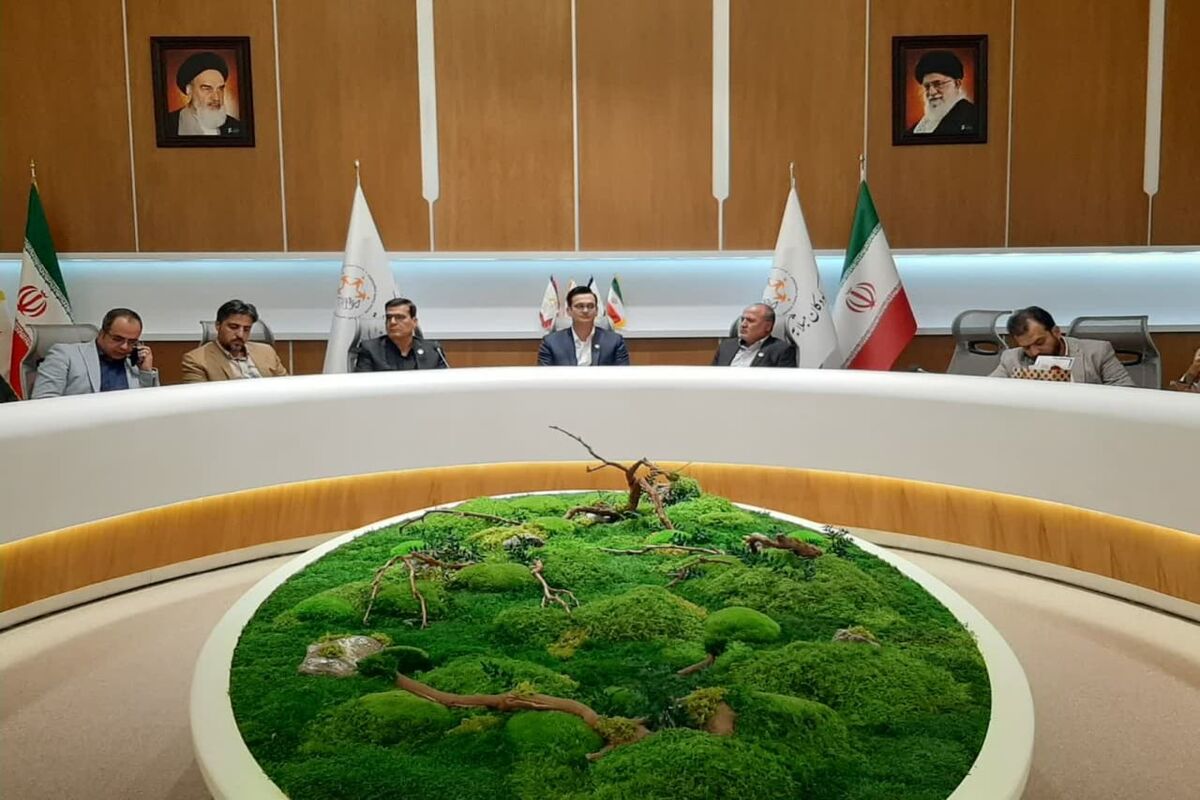 عکس جلسه موسسه حامی