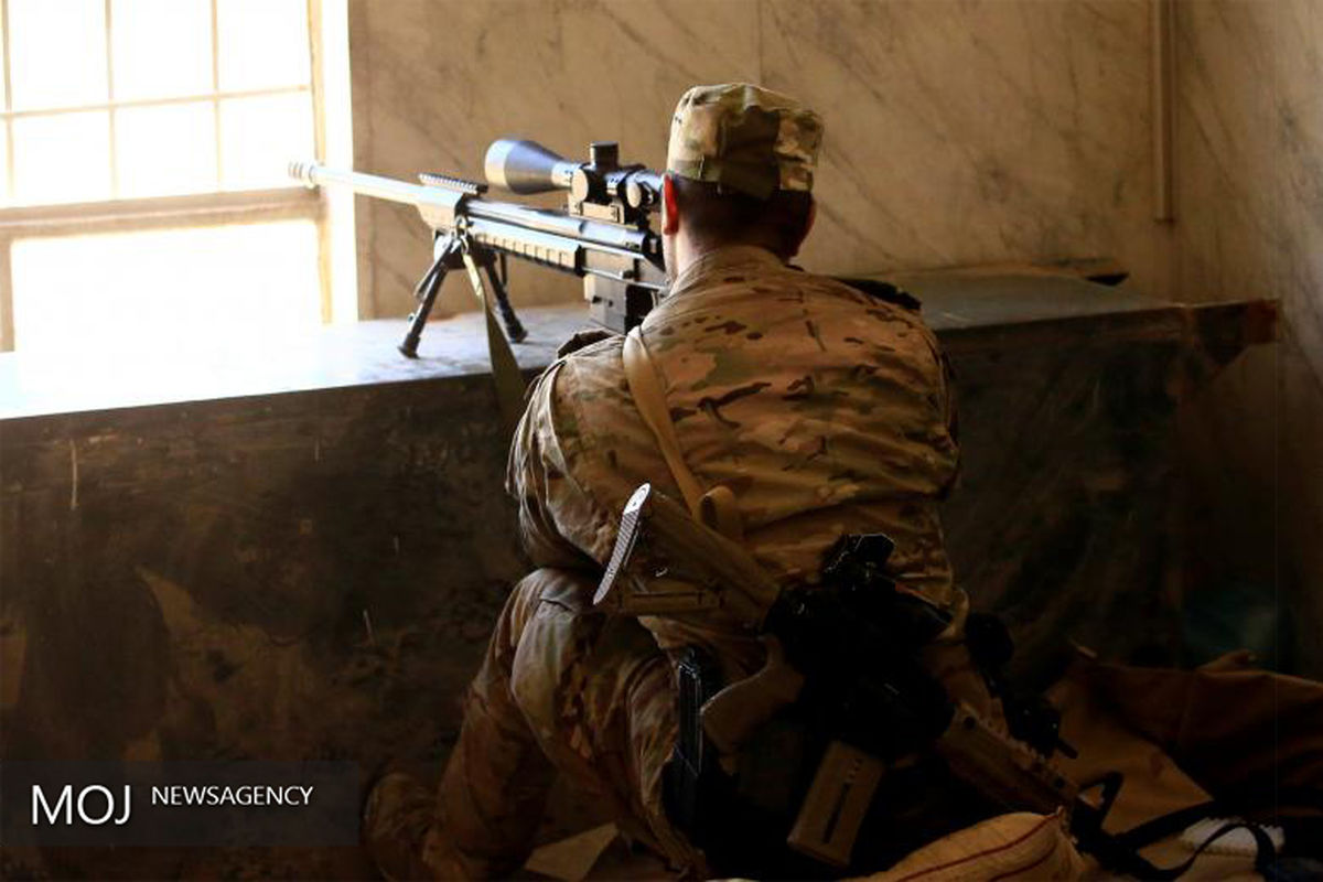 تک تیراندازهای ارتش عراق در موصل