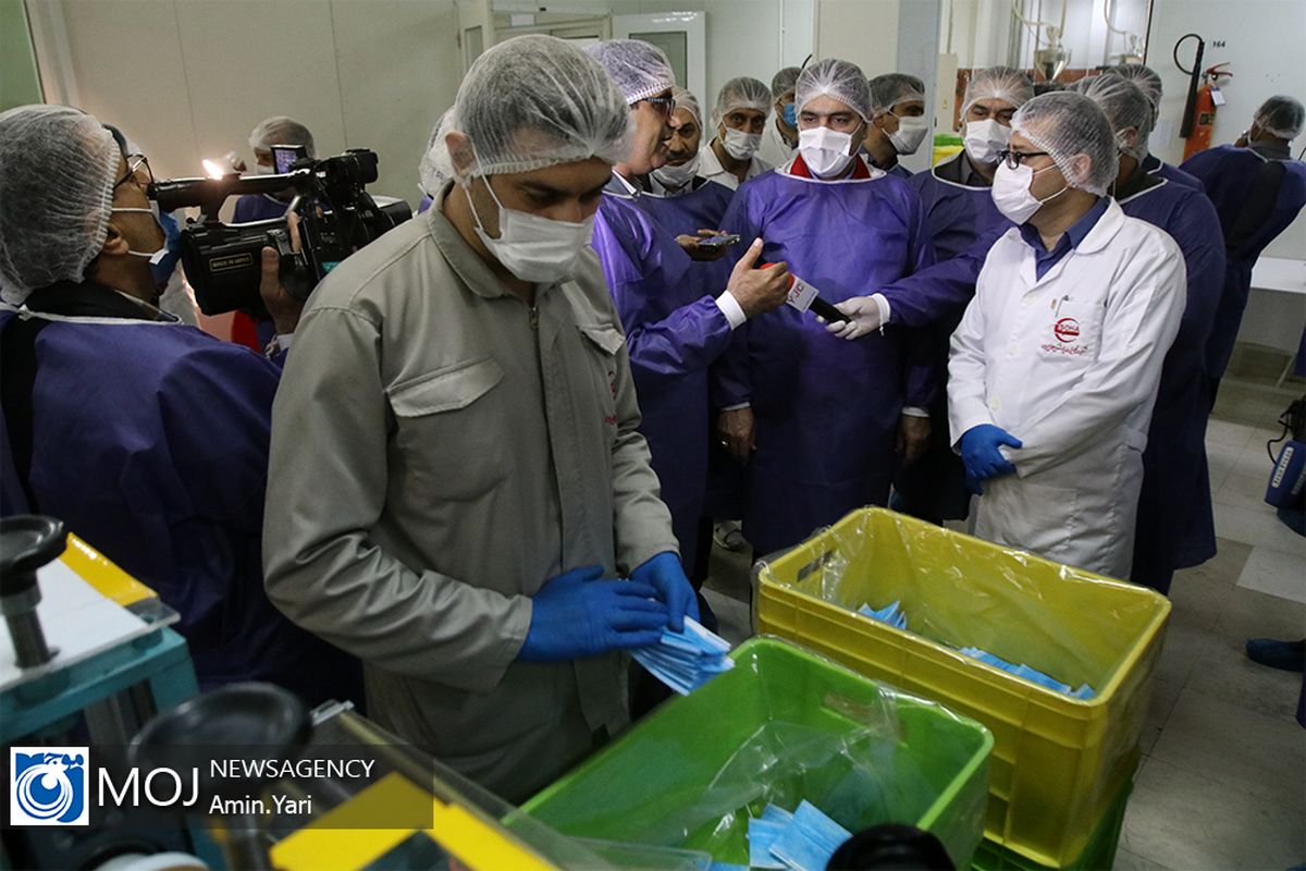 راه اندازی خط تولید تمام اتوماتیک ماسک سه لایه 