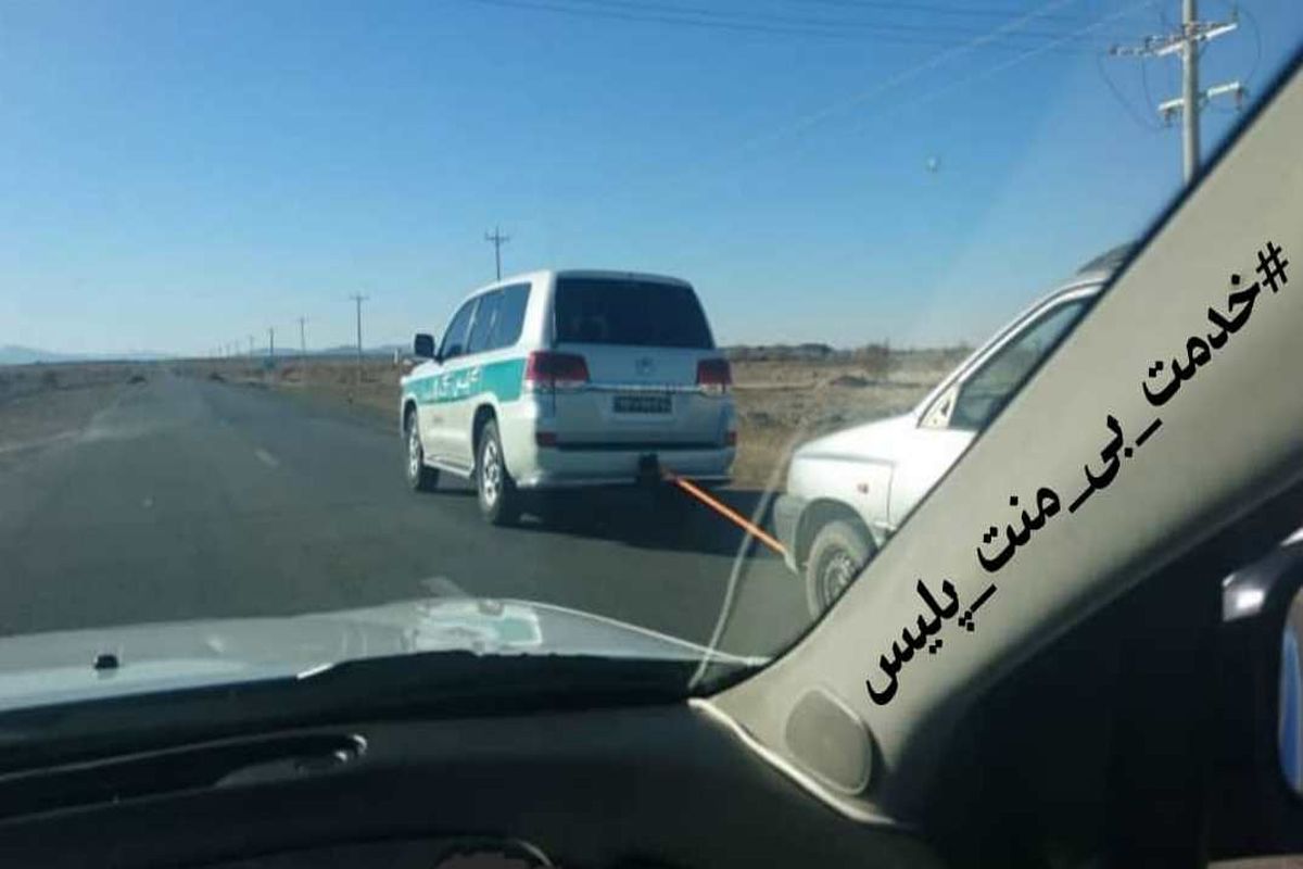 امداد رسانی فرمانده انتظامی استان اصفهان