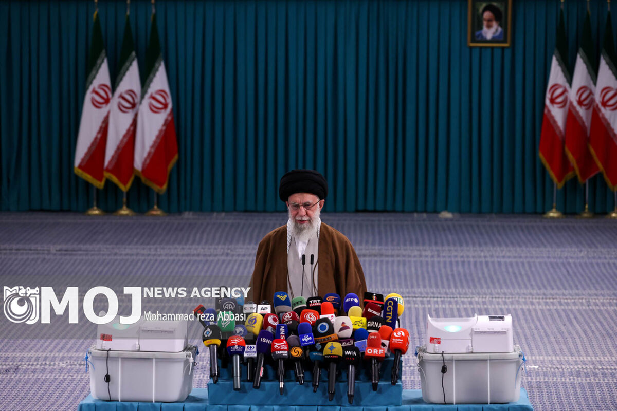 حضور رهبر انقلاب در دور دوم انتخابات مجلس شورای اسلامی