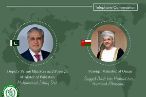 وزرای خارجه پاکستان و عمان با محوریت تحولات جاری منطقه با یکدیگر گفتگو کردند