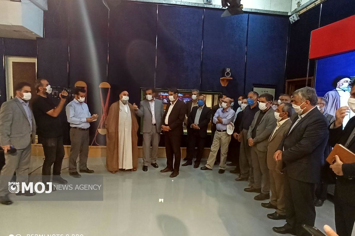 افتتاح استودیو تلویزیونی 