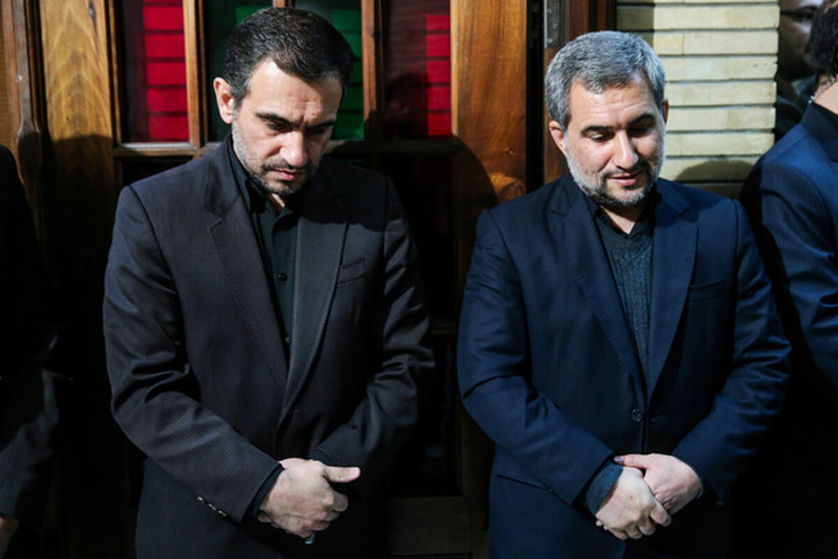 مراسم تشییع پیکر والده برادران محسن و پرویز اسماعیلی