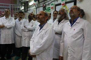 پیمان جبلی از مجتمع هسته‌ای شهید علیمحمدی (فردو)، بازدید کرد