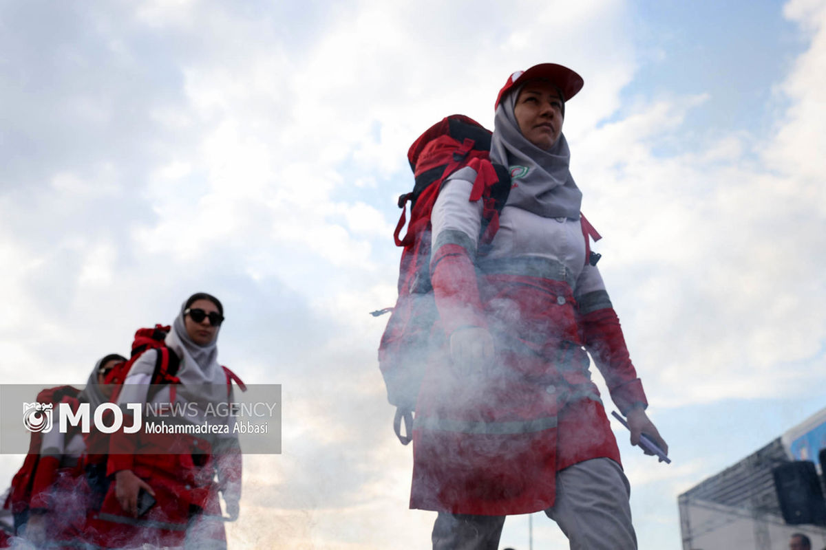 رزمایش نوروزی جمعیت هلال احمر