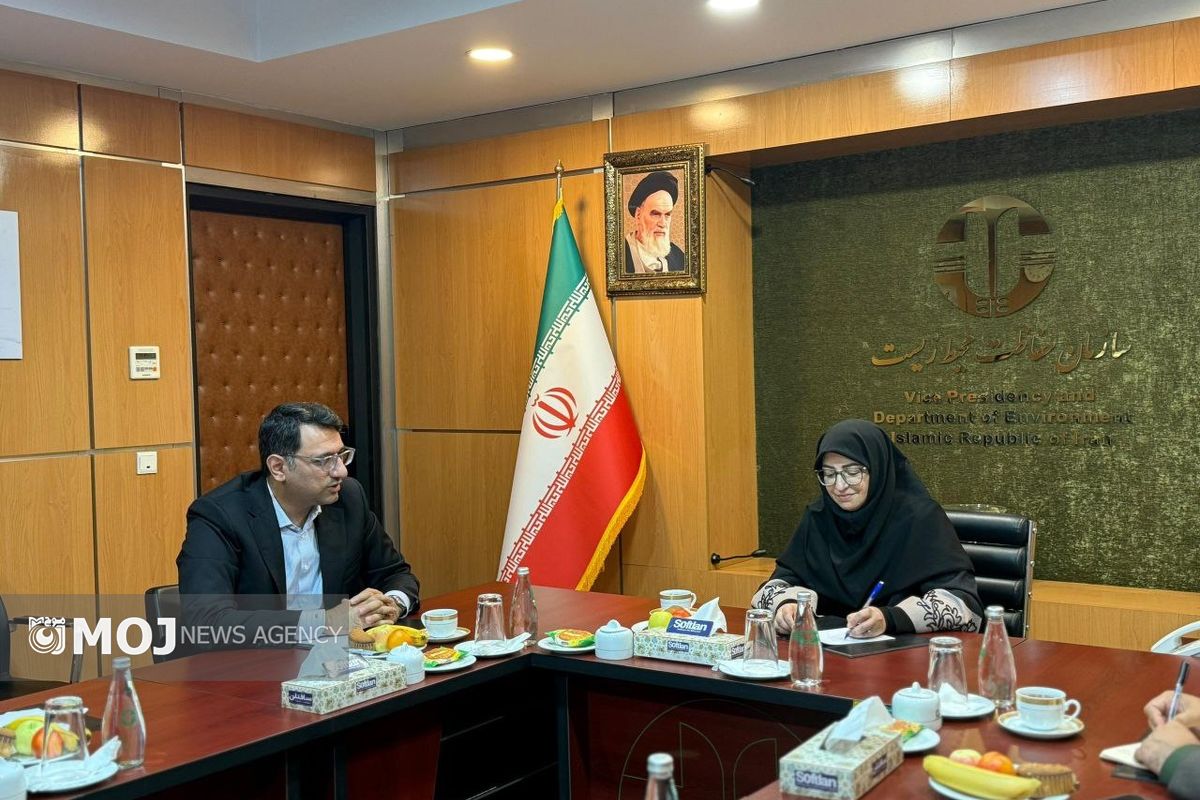 نشست رئیس سازمان محیط زیست و کبیری 