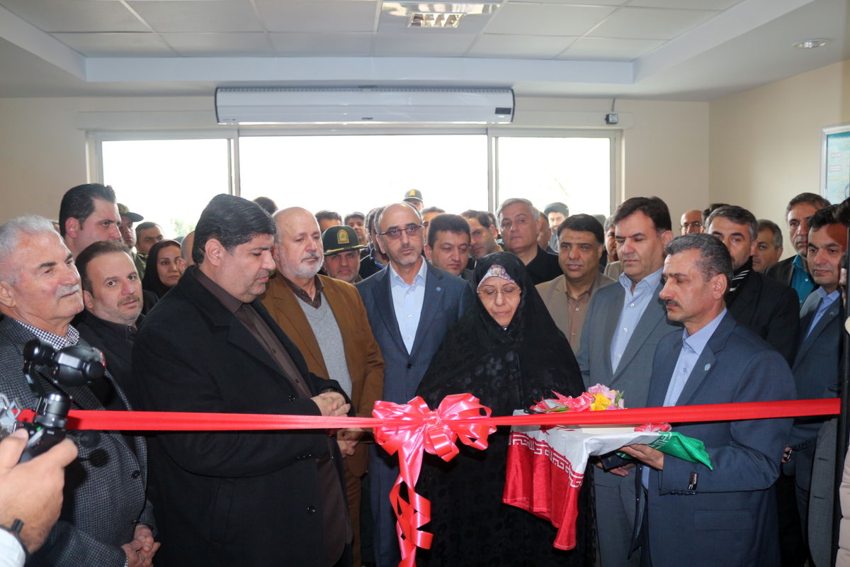 افتتاح ساختمان جدید شعبه تامین اجتماعی در  بندرانزلی