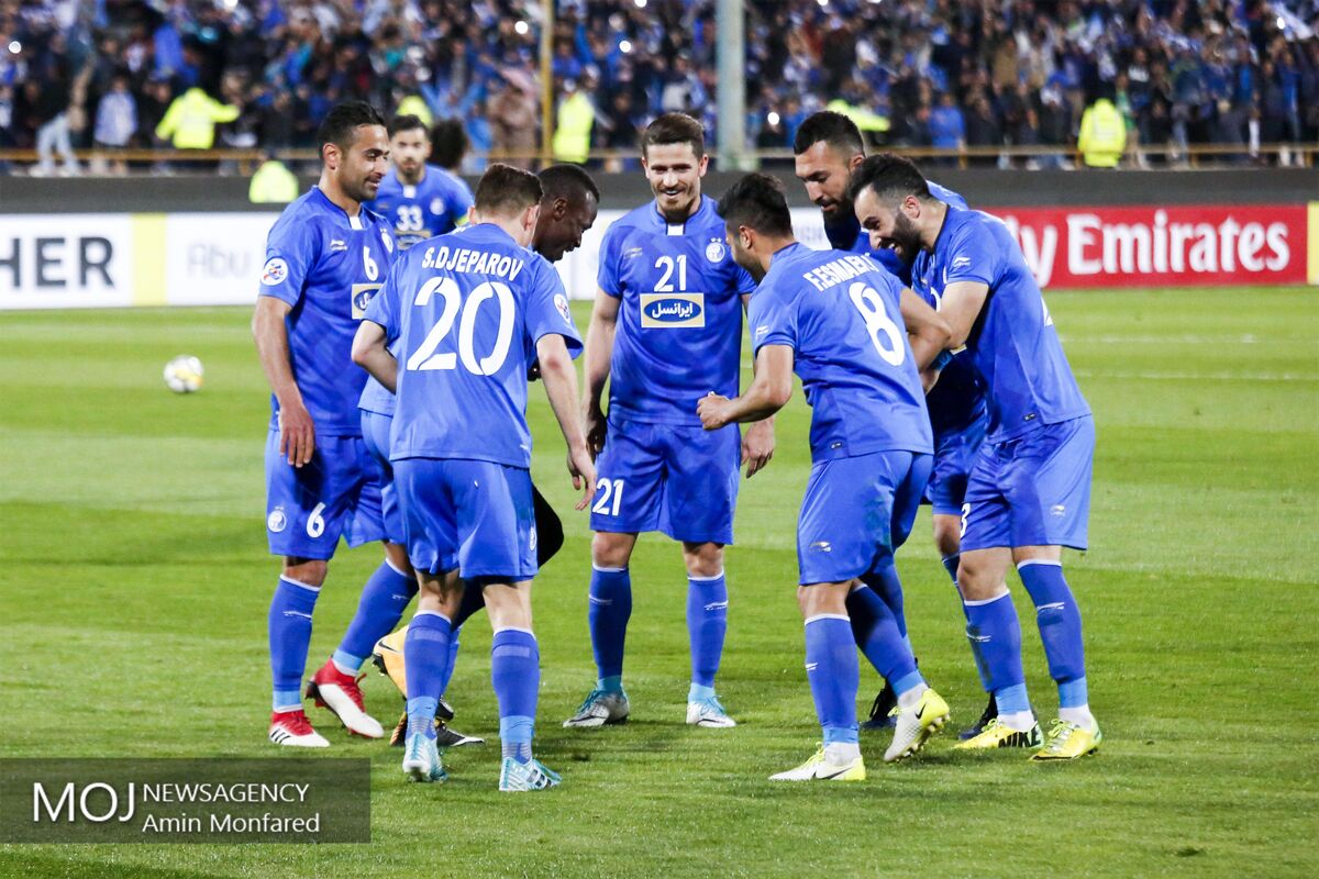 دیدار تیم های فوتبال استقلال ایران و العین امارات