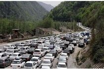 بار ترافیکی محورهای مازندران افزایش یافت