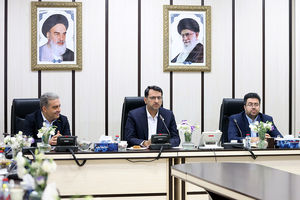  آیین تکریم و معارفه سرپرست شرکت عمران، آب و خدمات کیش برگزار شد