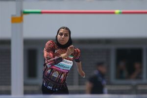محیطی‌زاده از ادامه مسابقات دوومیدانی قهرمانی آسیا انصراف داد