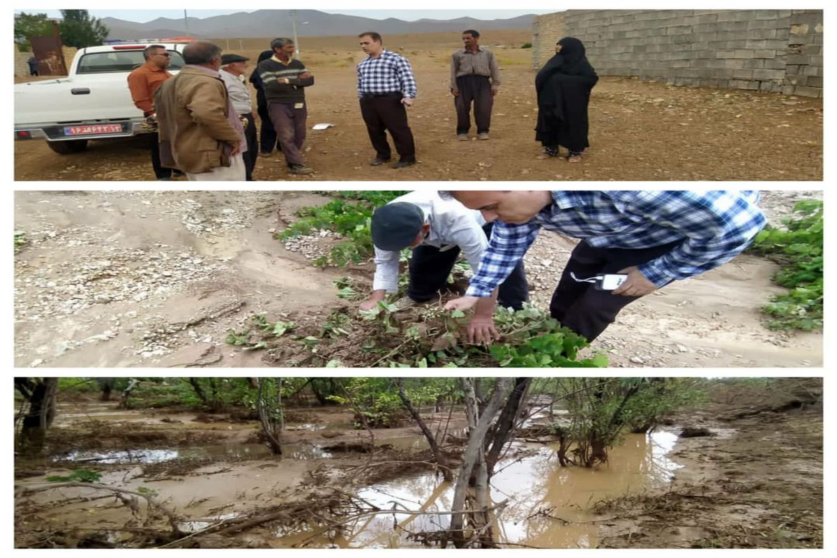 سیل در قمصر