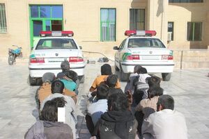 جمع آوری 15 نفر از معتادین متجاهر در شهرستان گلپایگان
