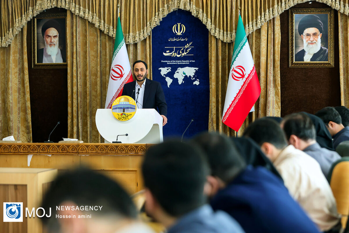 نشست خبری سخنگوی دولت با اهالی رسانه
