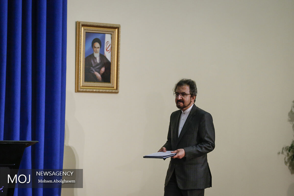 بهرام قاسمی سخنگوی وزارت امور خارجه