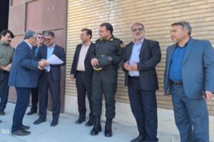 بازدید فرماندار از ساختمان مرکز ماده ۱۶ 