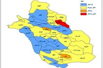 بازگشت دوباره رنگ قرمز به نقشه کرونا در فارس