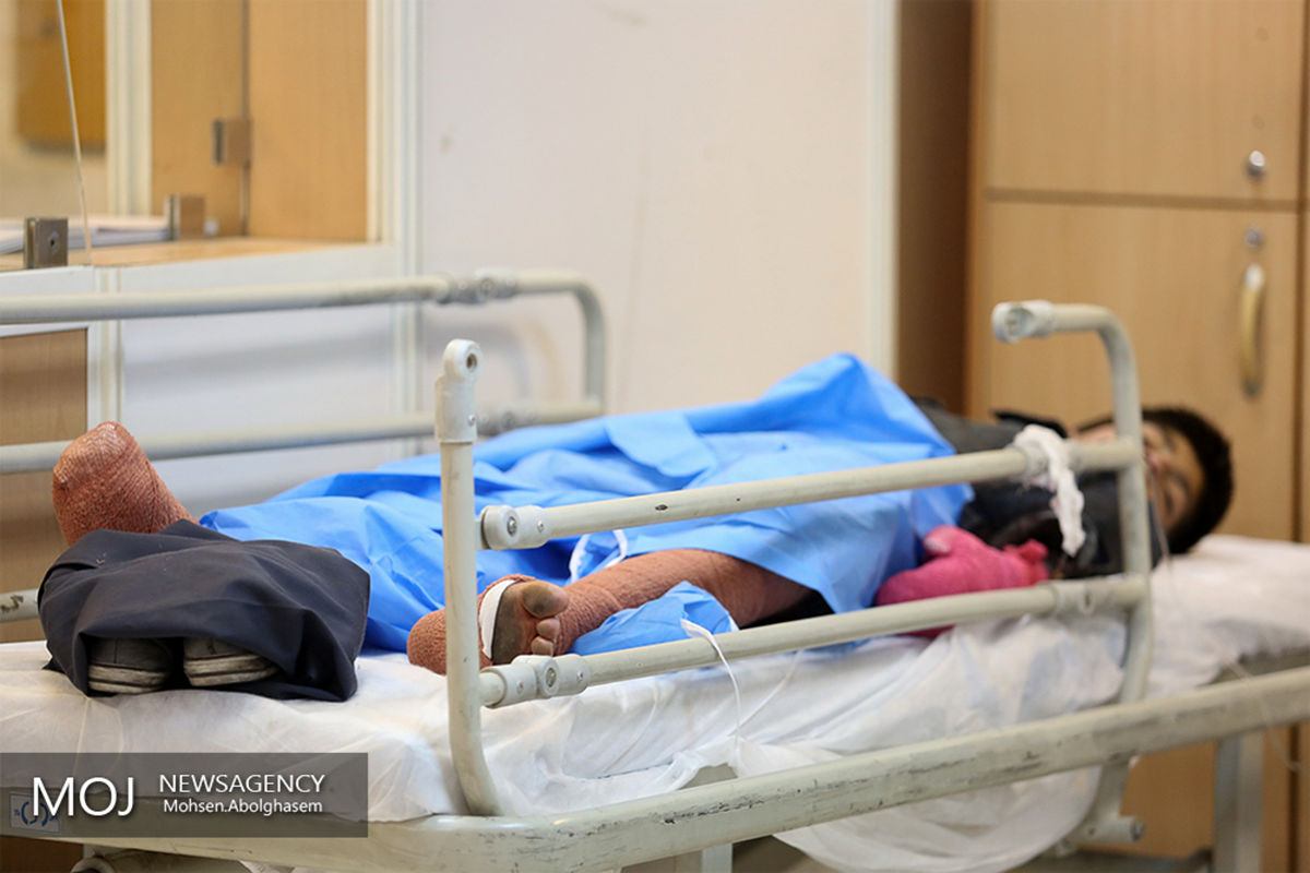 مصدومان چهارشنبه سوزی 96