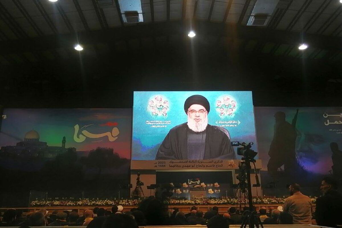 سخنرانی دبیرکل حزب الله لبنان