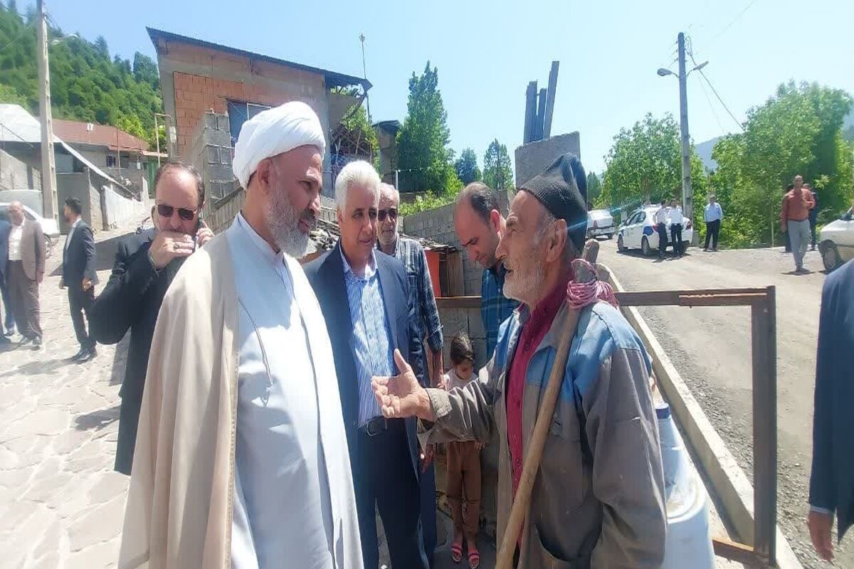 بازدید رئیس کمیسیون اصل 90 از سوادکوه