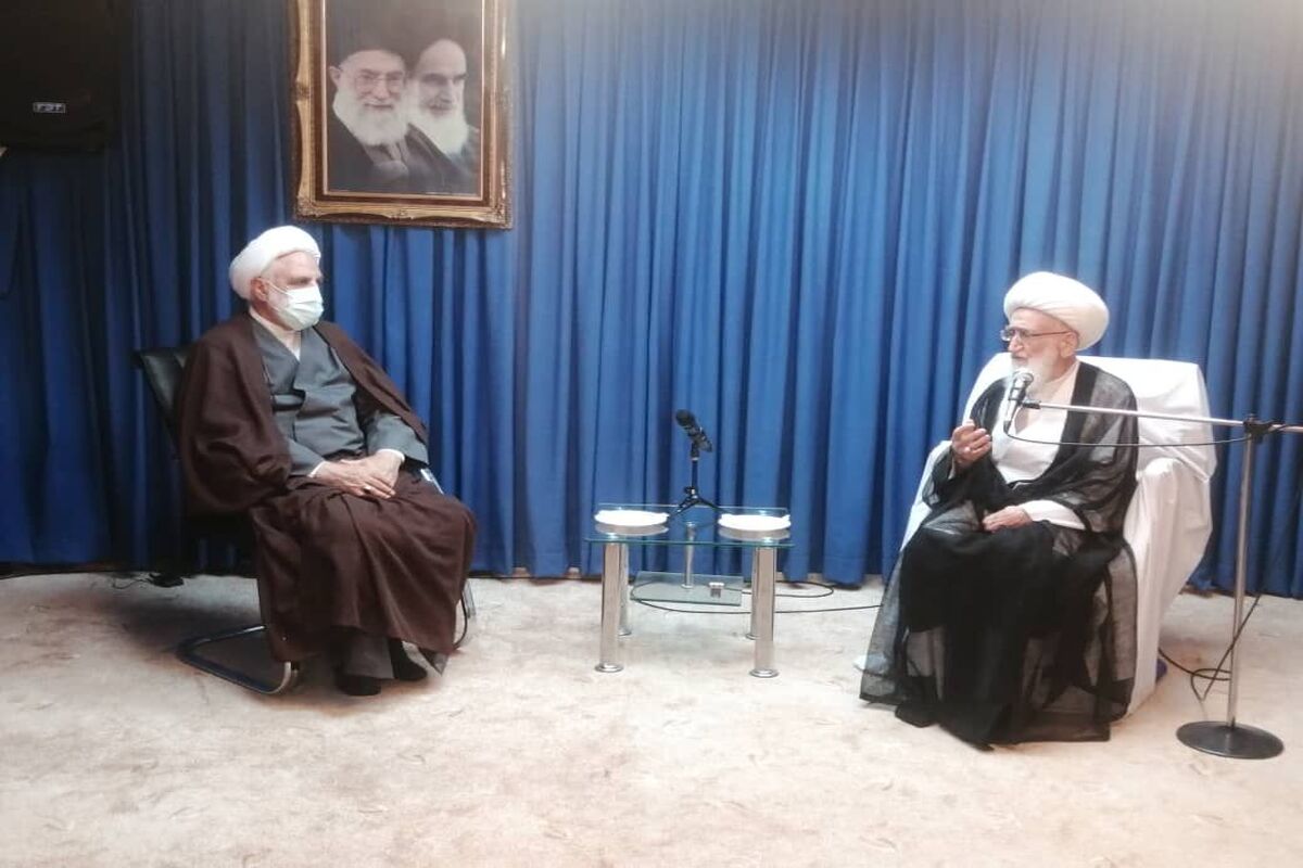 حجت الاسلام والمسلمین محسنی اژه ای در قم