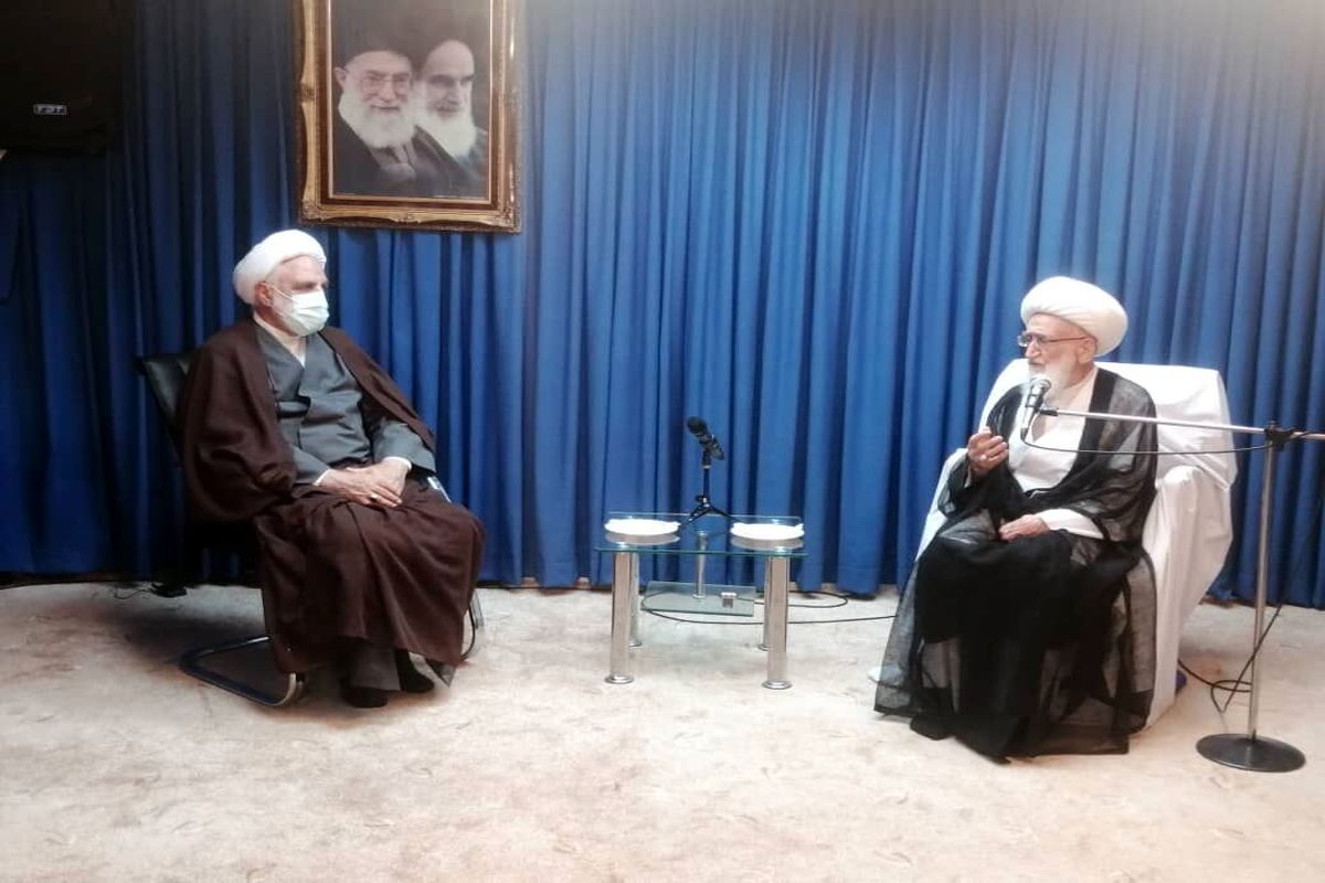 حجت الاسلام والمسلمین محسنی اژه ای در قم