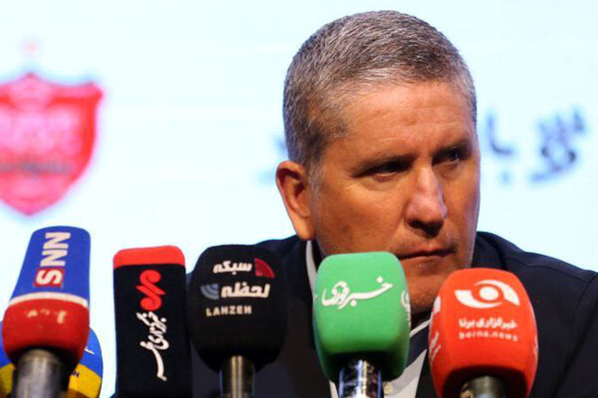 خوان کارلوس گاریدو سرمربی تیم فوتبال پرسپولیس