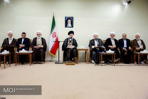 دیدار رئیس و مسئولان قوه قضائیه با رهبر معظم انقلاب اسلامی