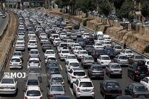 محورهای چالوس و هراز زیر بار ترافیک سنگین