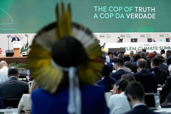 فعالان بومی در ورودیِ اجلاس «کاپ۳۰» در برزیل تجمع کردند