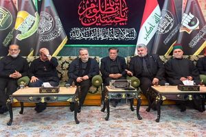 وزیر خارجه با مسئولان تولیت حرم مطهر حضرت اباعبدالله الحسین «ع» دیدار کرد