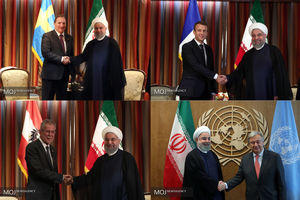 دیدارهای دومین روز حضور رییس جمهور در سازمان ملل متحد