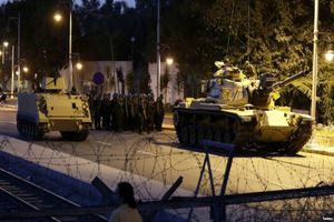 مردم سوریه در حمایت از کودتای ارتش ترکیه تظاهرات کردند