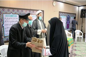 هلال احمر استان یزد به پرچم حرم رضوی متبرک شد