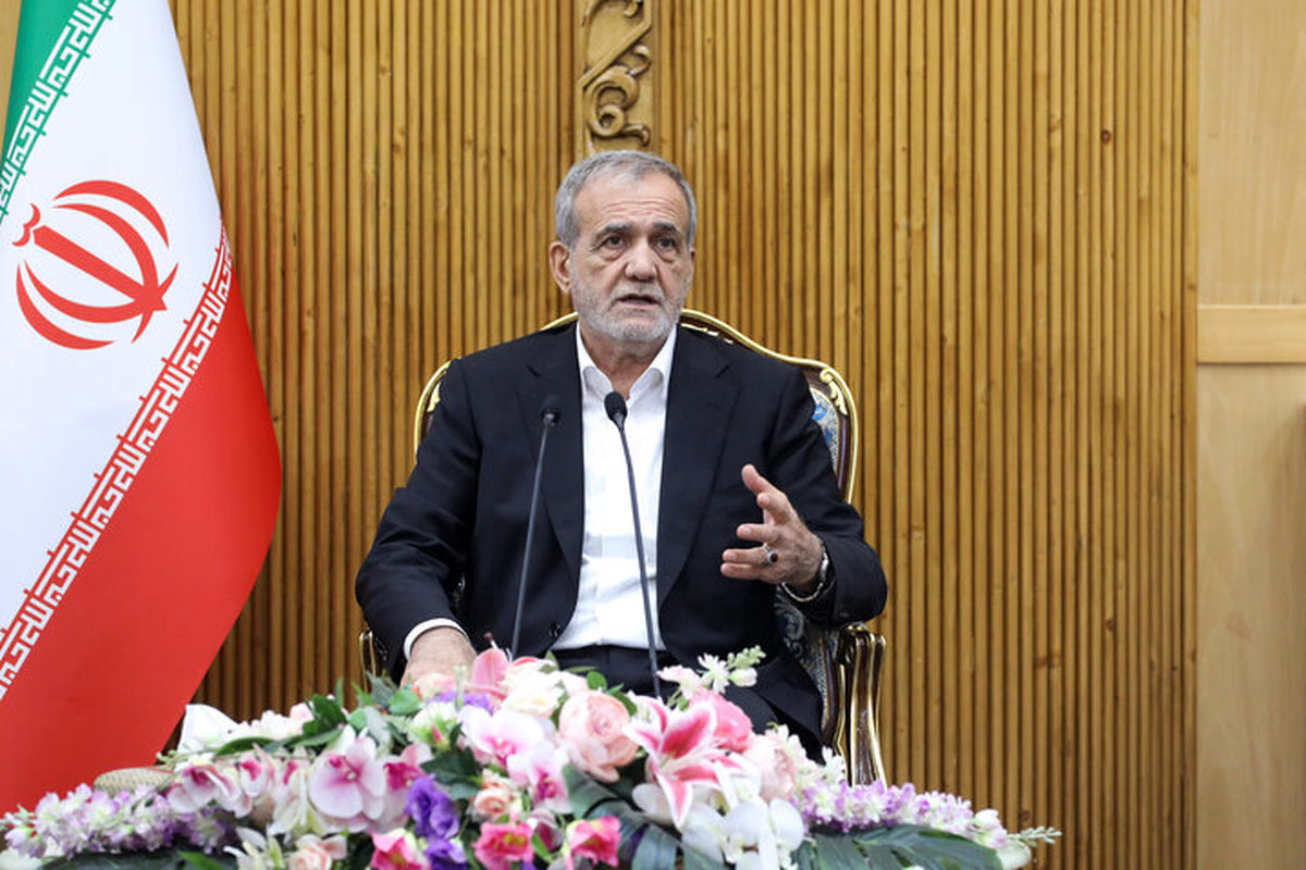 مسعود پزشکیان رئیس جمهور