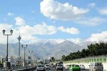شاخص کیفت هوای پایتخت در شرایط سالم