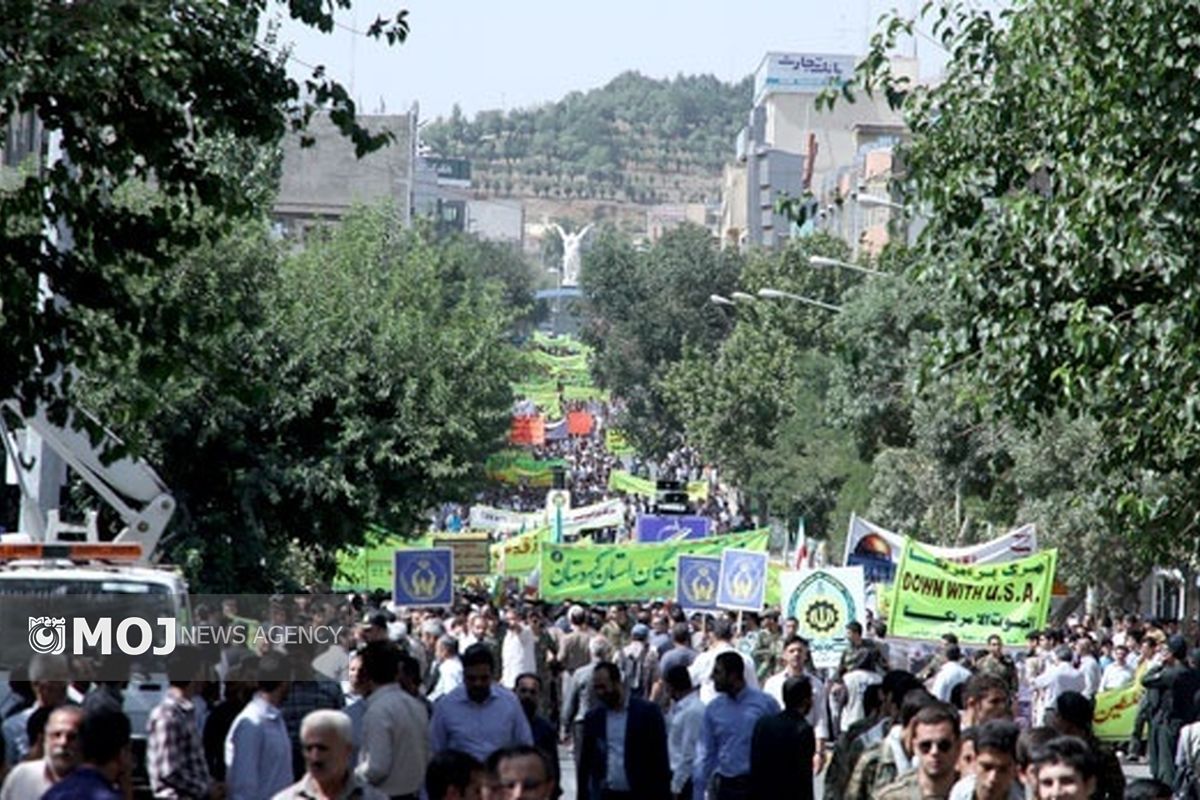 مسیرهای راهپیمایی روز قدس کردستان