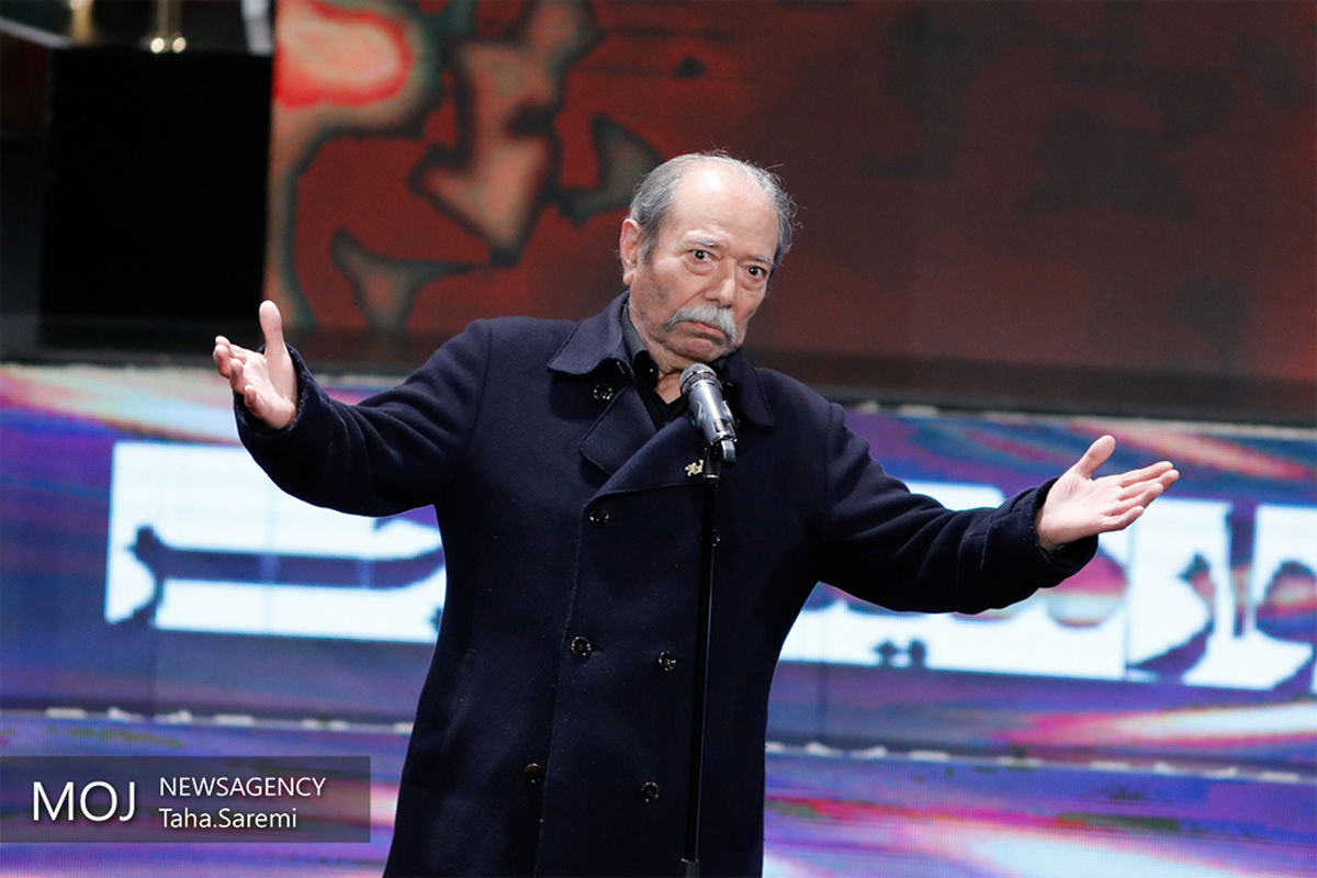 اختتامیه سی و هفتمین جشنواره فیلم فجر/علی نصیریان