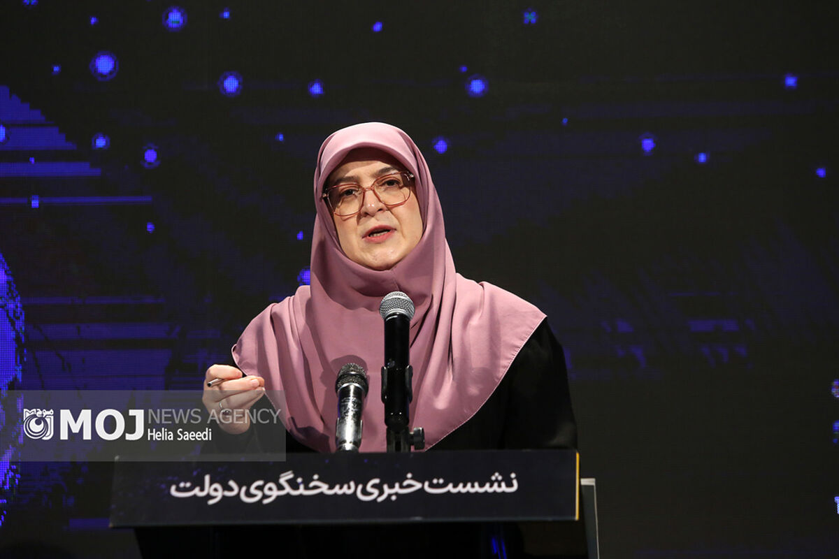 فاطمه مهاجرانی - سخنگوی دولت