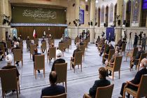 آخرین دیدار رئیس جمهور و اعضای دولت با رهبر معظم انقلاب 