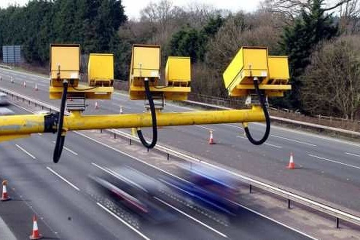 دوربین کنترل سرعت در طرح نوروزی پلیس راهبر