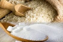 ۱۰۰ هزار تن انواع برنج وارداتی و ۶۰ هزار تن شکر در کشور عرضه شد