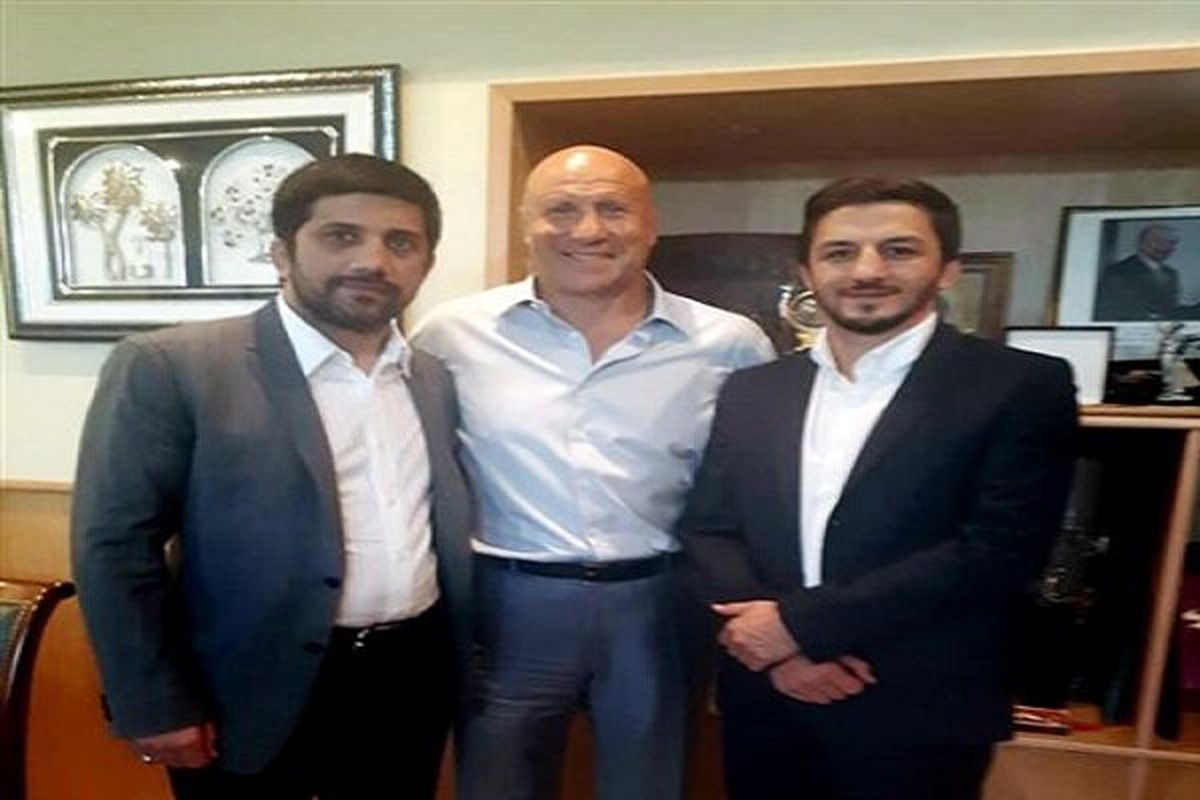 دیدار دبیر با رئیس فدراسیون کشتی روسیه