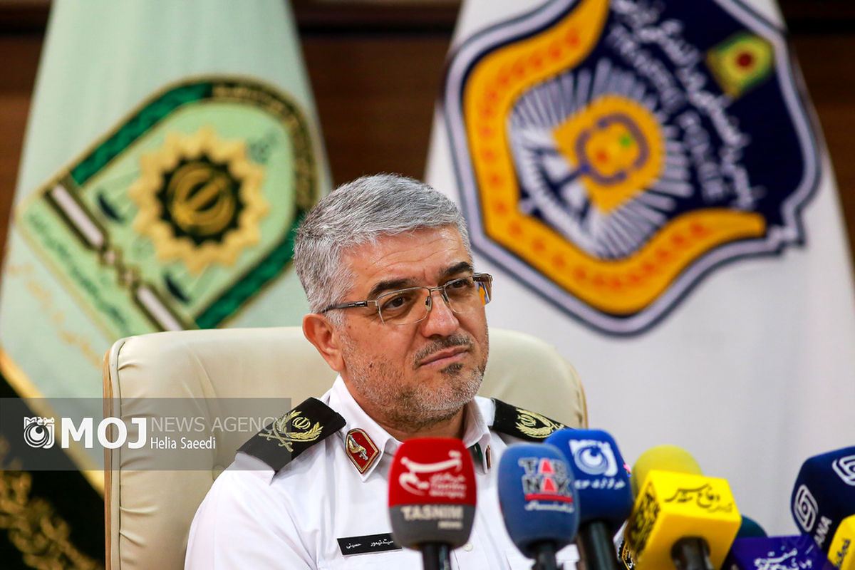 نشست خبری رییس پلیس راهور فراجا